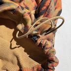 PCCVISION Full-Print Washed Drawstring Sweatpants
