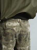 NEIGBORL Retro Washed Camo Cargo Shorts