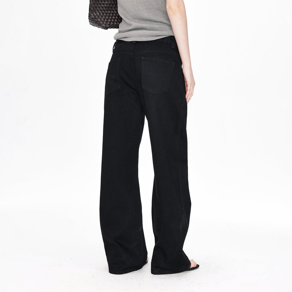 LABELROOM Washed Straight-Fit Jeans