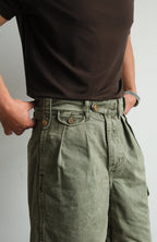 NEIGBORL Retro Washed Multi-Pocket Cargo Shorts