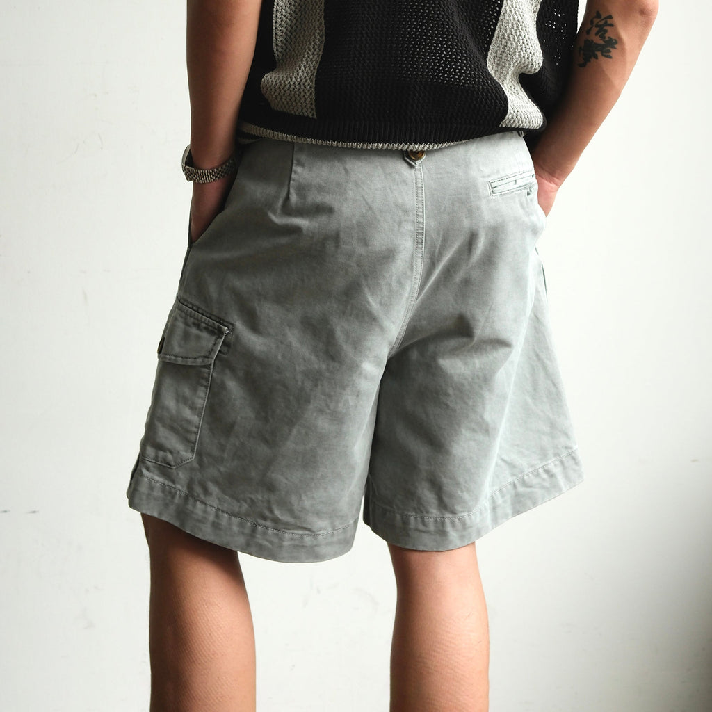 NEIGBORL Retro Washed Multi-Pocket Cargo Shorts