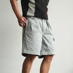 NEIGBORL Retro Washed Multi-Pocket Cargo Shorts