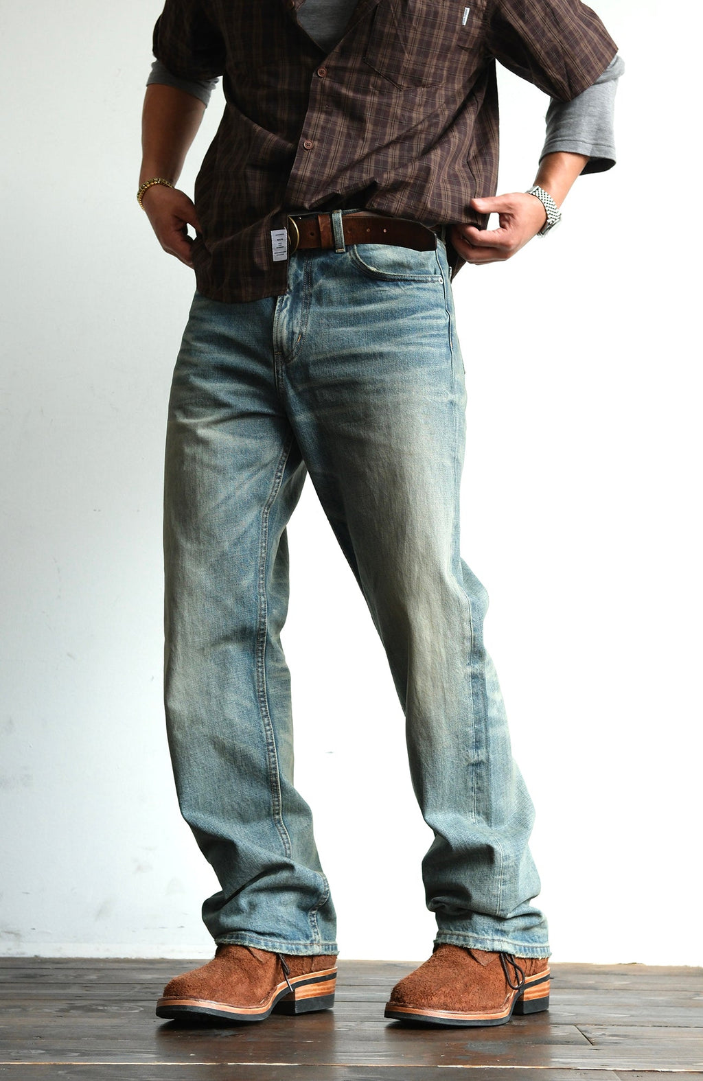 NEIGBORL Heavyweight Straight-Leg Jeans