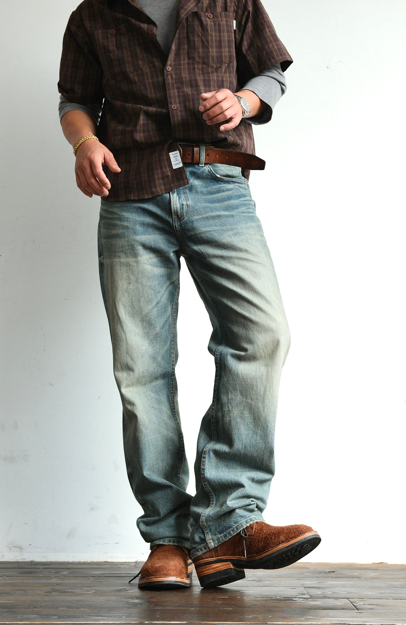 NEIGBORL Heavyweight Straight-Leg Jeans