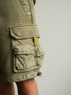 NEIGBORL Utility Multi-Pocket Drawstring Sweat Shorts