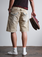 NEIGBORL Retro Washed Spliced Shorts