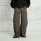 PASET Curved Seam Draped Trousers