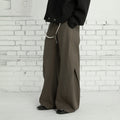PASET Curved Seam Draped Trousers