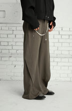 PASET Curved Seam Draped Trousers