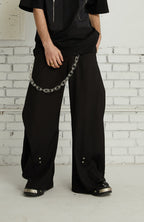 PASET Curved Seam Draped Trousers
