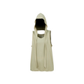 RELABEL Tencel Wool Hooded Ruched Tank Top