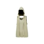 RELABEL Tencel Wool Hooded Ruched Tank Top