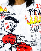 WCC Boxer Graffiti Half-Shirt