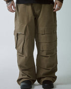 F2CE Asymmetrical Crinkled Cargo Pants