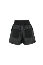 455EMBLE Layered Boxing PU Shorts