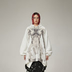DAMAGE ASIA Ex Machina Graphics Oversized Hoodie