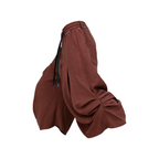 RELABEL Ruched Tencel-Acetate Oversized Shorts