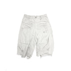 FACEONLAB Distressed Deconstructed Ripped Cargo Shorts