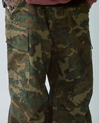 F2CE Wide-Leg Draw-String Camo Cargo Pants