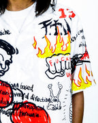 WCC Boxer Graffiti Half-Shirt