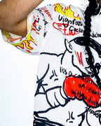 WCC Boxer Graffiti Half-Shirt