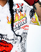 WCC Boxer Graffiti Half-Shirt
