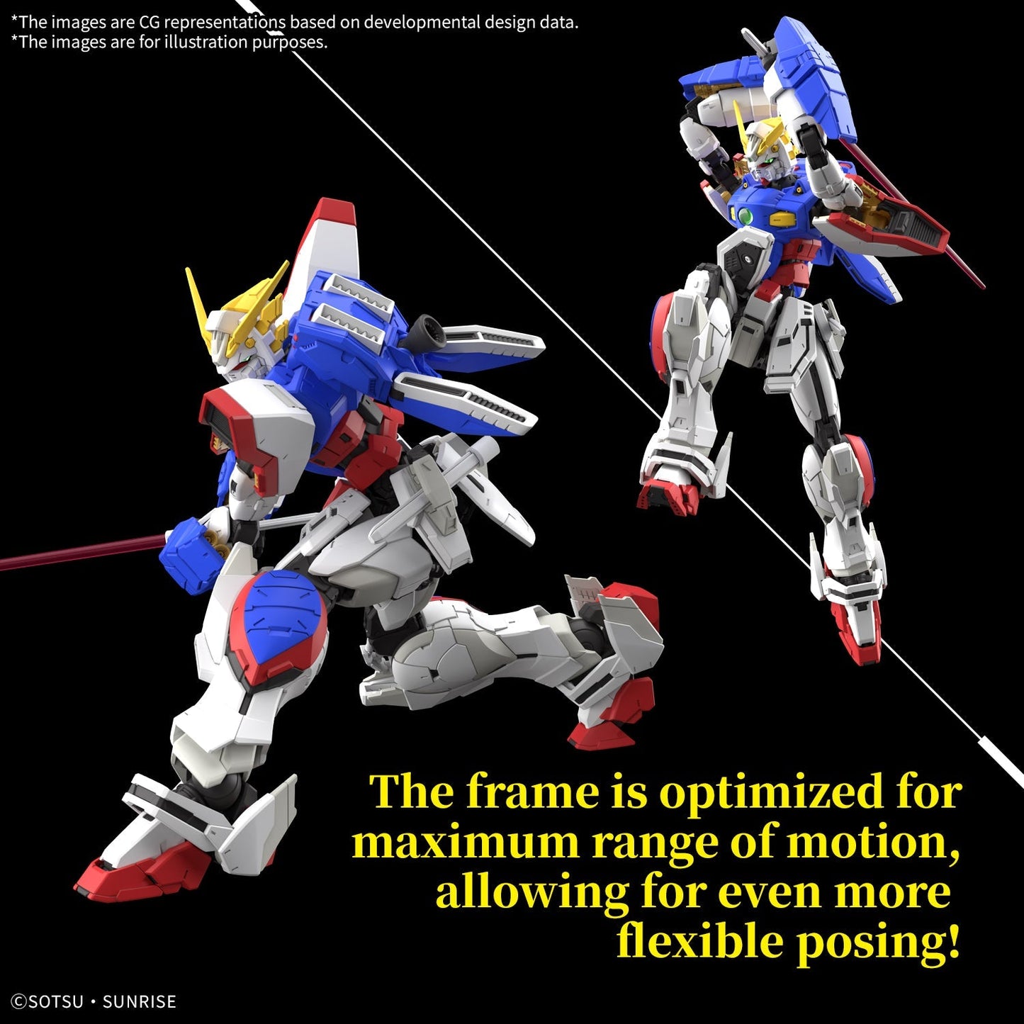 Gundam 1/144 RG #42 G Gundam GF13-017NJ Shining Gundam Model Kit