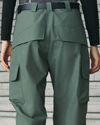 ENSHADOWER Waterproof Pleated Spliced Multi-pocket Pants