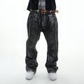 VINKID Coated Pigeon Graphic Jeans