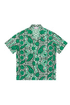 EPIC POETRY Paisley Prints Cuban Half Shirt