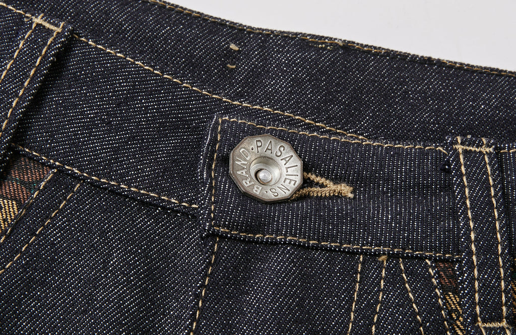 PASET Barn Cuffed Wide-Leg Jeans