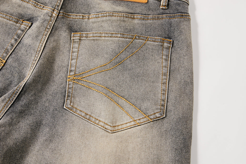 KREATE Volcanic Mud Washed Jeans