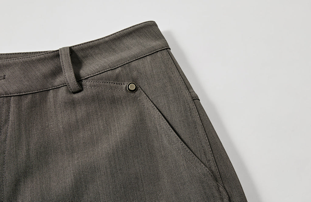 PASET Curved Seam Draped Trousers