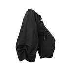 RELABEL Ruched Tencel-Acetate Oversized Shorts