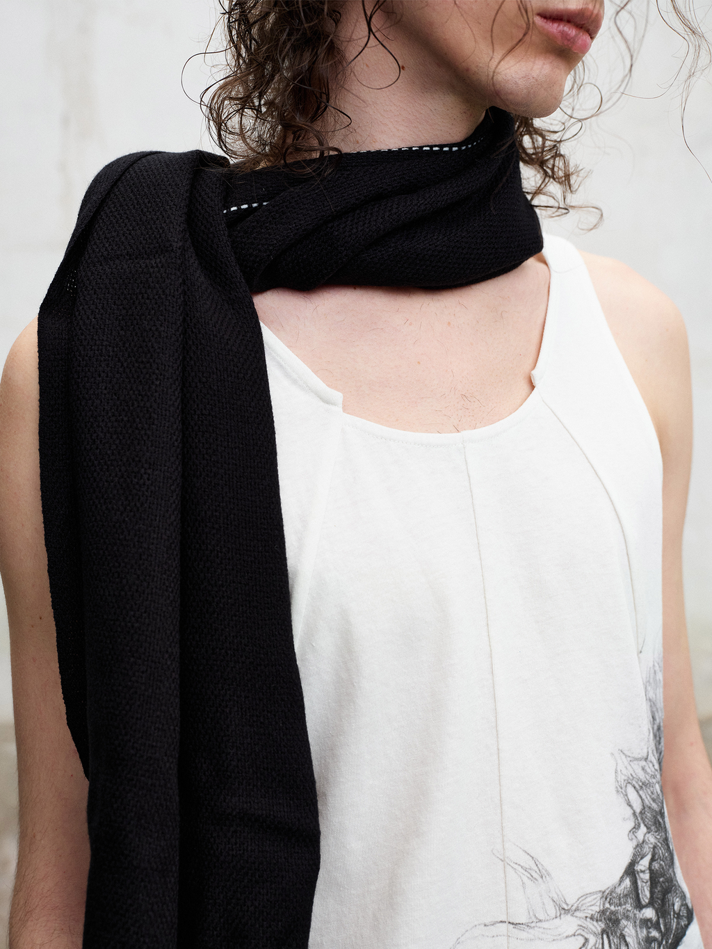 ILNya Nieternite Nifutur Spliced Graphic Tank Top
