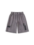 RICHILL Washed Patch Graphic Shorts