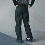 ENSHADOWER Waterproof Pleated Spliced Multi-pocket Pants