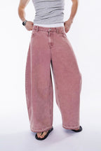 ASSEEN Washed Balloon Oversized Jeans