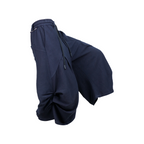 RELABEL Tencel-Acetate Ruched Oversized Shorts