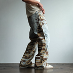 NEIGBORL Retro Washed Camo Jeans