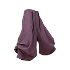 RELABEL Tencel-Acetate Ruched Oversized Shorts