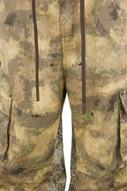 RELABEL Leopard Panel Camo Cargo