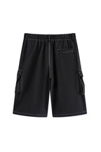 ENSHADOWER Stitched Multi-Pocket Cargo Shorts