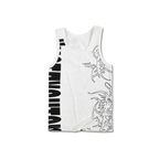 WHISTLEHUNTER Graffiti Ribbed Tank Top