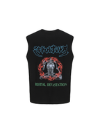 ERISSTOFF Sepultura Cobra Graphic Oversized Tank Top