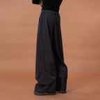 CLP Stitched Pleated Denim Pants