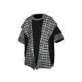 RELABEL Contrast Layered Detachable Hood T-Shirt