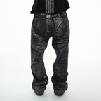 VINKID Coated Pigeon Graphic Jeans
