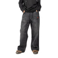 NERHI Classic Washed Straight-Leg Jeans