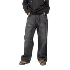 NERHI Classic Washed Straight-Leg Jeans
